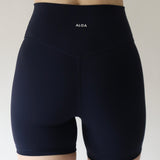 Signature Biker Shorts - Deep Ocean