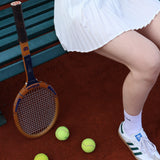 Heritage High-Rise Pleated Tennis Skirt - Ivory
