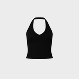 Halterneck Top - Black