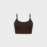 Signature Tank Bra - Chocolate