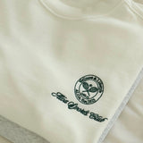 Court Club Crewneck - Vanilla/Green (Pre-Order)