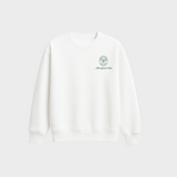 Court Club Crewneck - Vanilla/Green (Pre-Order)